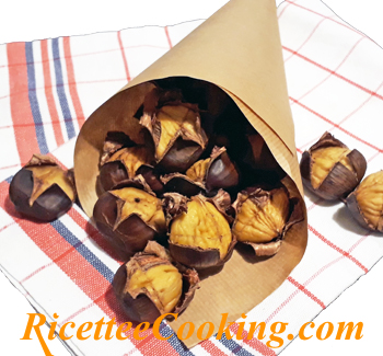 Castagne arrosto al forno sprint